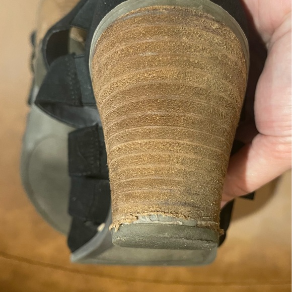 Dr. Scholl’s Black Strappy Sandals With Heel - Picture 7 of 9